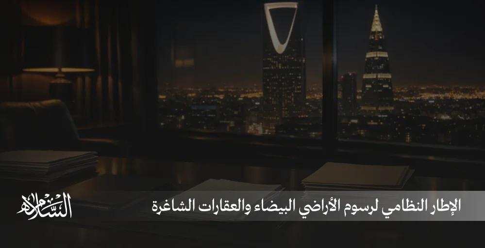الإطار النظامي لرسوم الأراضي البيضاء والعقارات الشاغرة