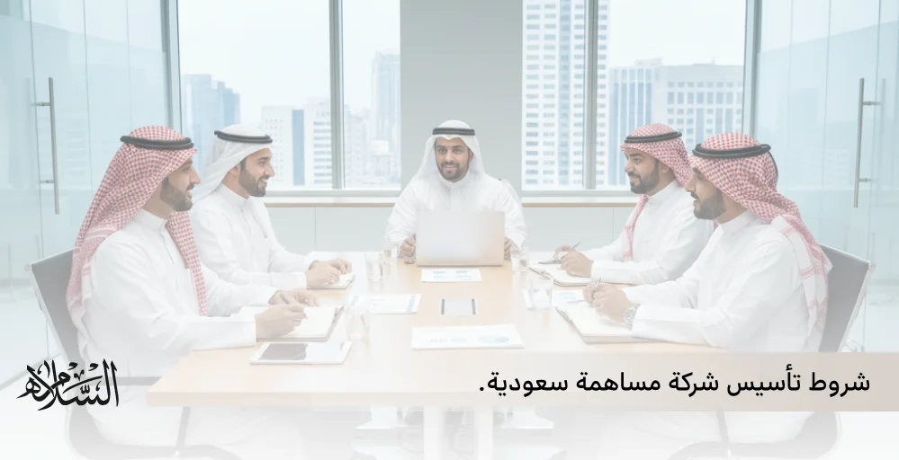شروط تأسيس شركة مساهمة سعودية