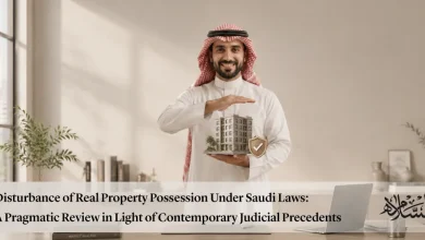 A legal analysis of the provisions governing the disturbance of real property possession under the Saudi Civil Transactions Law, featuring an analytical review of contemporary judicial precedents and the risks of physical and constructive disturbance impacting corporations and investors. Corporations routinely treat matters pertaining to possession as rudimentary issues requiring no prior planning—presuming that because the property is under the tenant's control, instruments are executed, and the term is stable, no one anticipates that an uncalculated piece of correspondence or a transient administrative measure could trigger full-scale litigation, culminating in financial losses and operational disruption. Nevertheless, practical experience before the courts reveals that the disturbance of possession is not merely a real estate dispute; rather, it is the threshold of a sequence of legal risks where statutory provisions intersect with commercial reality, and where a single uncalculated step transforms into an onerous legal liability difficult to discharge. How Do Saudi Laws Approach Possession? Saudi laws approach possession as a factual position (status quo) that must be respected. The law treats apparent physical possession (de facto possession) as a rebuttable presumption of ownership, and as an index that the possessor enjoys an inviolable legal standing that cannot be impaired except by virtue of a clear statutory or contractual title. The statutory principle anchoring this approach is manifest in the definition of possession as: "A person’s appearance over a thing in the capacity of an owner." This definition renders any disturbance of the possessor a legally actionable wrong, even if it does not escalate to the threshold of actual physical eviction from the premises. Furthermore, the law presumes good faith on the part of the possessor unless proved otherwise, thereby shifting the burden of proof onto the counterparty asserting that their possession is lawful or their conduct is justified. The significance of this principle becomes distinct in lawsuits where it is substantiated that the disturbing entity was aware of its lack of entitlement, or had been formally notified thereof via prior litigation, rendering its subsequent conduct tortious (malicious/aggressive) in the eyes of the court. Judicial Precedents in Possession Matters Contemporary precedents issued by Saudi courts affirm this protective doctrine over possession, illustrating how liability is imputed to disputing parties based on the physical and material effect of their conduct: First: Constructive and Intangible Disturbance (Administrative Interference): In a landmark commercial case, the court characterized a corporation's actions as a "disturbance of possession" solely based on letters and notices it served strictly onto the sub-tenants of the premises. Notwithstanding the absence of any physical eviction or actual ejectment, the judicial panel ruled that such correspondence was sufficient to destabilize and undermine the possessor’s standing, cause commercial disruption impairing operational stability, and consequently triggered the liabilities attached to trespass/encroachment. Second: Factually Unsupported Challenging of Title: In another dispute involving a corporate acquisition where the transacting parties disagreed on the mechanism for taking over real estate assets, the court integrated into its ratio decidendi: "The mere casting of doubt upon the counterparty's possession, or the adoption of field measures intimating the imposition of a new de facto control without a conclusive statutory title, falls within the scope of legally prohibited disturbance." When the disturbing party raised defenses of gross inequity (Ghabn) and fraud (Tadlees), the court decreed that such substantive defenses are insufficient to divest a party of physical possession unless supported by dispositive evidence, and that the baseline rule dictates the preservation of the status quo (statu quo ante) until an infraction is proven by conclusive evidence. Third: Liabilities Attached to De Facto Possession: Disputes arising from commercial lease agreements provide a lucid illustration of these risks. In a prominent judgment rendered by the Court of Appeal in Jeddah, the court held that the property remaining under the actual physical possession of the tenant throughout the pendency of litigation constitutes proof of possession in their favor, thereby imposing contractual and financial liability upon them—even if the commercial contract executed between the parties referenced the liability of an external entity. The case applied a strict legal maxim: Whosoever maintains actual physical possession bears its statutory liabilities, irrespective of reciprocal defenses raised outside the framework of the established physical facts. What Elements Do Commercial Courts Scrutinize? An analytical review of these judgments demonstrates that the disturbance of possession under the Saudi system is not measured solely by flagrant physical acts—such as breaking locks or barring entry—but rather by the pragmatic and economic impact such conduct inflicts upon the stability of a commercial or investment facility. The following acts are judicially classified as forms of disturbance of possession: Serving unauthorized threat letters or notices onto sub-tenants. Publicly claiming ownership or the right of disposal absent an enforceable judicial decree or an operative official instrument. Negotiating directly with utility providers or government agencies dealing with the possessor with the intent to prejudice their standing. Attempting to register or document a new lease contract via the "Ejar" platform notwithstanding the existence of an active, valid contract. Saudi courts naturally lean toward protecting the stable status quo, viewing the continuity of apparent possession as an essential guarantee for the stability of commercial transactions and the protection of rights against chaotic or arbitrary claims. Possession as a Risk Management Paradigm This analysis elevates possession from a mere real estate detail to a matter of corporate risk management. Corporations engaging in acquisitions, transfers of usufruct, or the restructuring of lease agreements must realize that any uncalculated step may be construed as a tortious disturbance, rendering the entity liable under tort (negligence) or contract. Rulings issued in recent years clearly demonstrate that a mere subjective belief of entitlement is insufficient; it is actual physical possession that steers the dispute, not bare documentation alone. From a pragmatic standpoint, corporations executing transactions, or delivering or taking over project sites, must implement a straightforward benchmark: If the property remains under the control of a specific party, all correspondence and actions must be channeled through that party, not circumventing them. If a statutory title exists permitting a alteration of this status, it must be executed to the letter prior to communicating with any tenant or transacting entity. The principle emerging from precedents is that the court penalizes the unsettling of a possessor even if the act does not amount to actual ejectment, because undermining commercial confidence constitutes the inception of encroachment. The Commercial Courts' Treatment of Possession Courts treat possession not merely as a legal privilege, but as an operational liability. Whosoever holds a property becomes liable before the owner and the law for the attached obligations. For instance, in a case adjudicated in Tabuk, the court held that a tenant’s continuity in executing contracts and managing the premises implied their assumption of its liabilities, irrespective of their belief that the acquired corporation was the entity obligated to disburse payment. In light of the foregoing, the inquiry posed by a corporate director or investor is: Can these disputes be averted? The answer based on practical experience is in the affirmative—provided that possession is understood as a factual position that is not extinguished except via an explicit, formal measure; and provided that communications with tenants are tightly controlled, handover/takeover protocols are meticulously documented, and corporations refrain from displaying any indicia of control prior to the absolute perfection of their legal procedures. Following the enactment of the Civil Transactions Law, the legislative ecosystem has become more explicit in safeguarding possession, and courts have grown highly sensitive to any conduct that might undermine it. This renders seeking legal counsel in this classification of disputes a matter of operational necessity to protect commercial positions, particularly amidst a multiplicity of transacting entities, overlapping instruments, and the rapid assignment of rights. Consequently, mitigating these disputes is achieved through: Comprehending possession as a protected factual status that is not divested except via an explicit judicial or contractual procedure. Controlling and precisely drafting legal communications and correspondence directed to tenants. Ensuring robust legal documentation of real estate handover and takeover protocols. Completely abstaining from displaying any indicia of control or management prior to the absolute perfection of operative legal titles. Experience in possessory portfolios reveals that the party acting on uncalculated overconfidence is frequently the party that fails; whereas the party that controls its procedures and approaches possession as a liability prior to it being a right, is the one that exits such disputes with minimal cost and maximum stability. Conclusion Legal consultations in possessory disputes are not an operational luxury; they are a necessity to protect commercial positions. Do not hesitate to contact us. Frequently Asked Questions (FAQs) Q1: How do Saudi laws approach possession? A: Saudi laws approach possession as a factual position (status quo) that must be respected. The law treats apparent physical possession as a presumption of ownership and an index that the possessor enjoys a legal standing that cannot be impaired except by virtue of a clear title. The statutory principle anchoring this approach is codified in the definition of possession as: "A person’s appearance over a thing in the capacity of an owner," rendering any disturbance of the possessor a legally actionable wrong, even if it does not reach the threshold of actual physical eviction from the premises. Q2: Can these possessory disputes be averted? A: Yes, provided that possession is understood as a factual position that is not extinguished except via a clear, formal measure; and provided that communications with tenants are tightly regulated, handover/takeover protocols are meticulously documented, and corporations completely refrain from displaying any indicia of control prior to the absolute perfection of their legal procedures. Q3: How do commercial courts adjudicate possessory disputes? A: Courts approach possession not merely as a legal privilege, but as an operational liability. Whosoever holds the property becomes liable before the landlord and the statutory system for the attached obligations. This is illustrated in a precedent from Tabuk, where the court held that a tenant’s continuity in executing contracts and managing the premises implied their assumption of its liabilities, irrespective of whether they believed the corporation they acquired was the entity obligated to disburse payment.