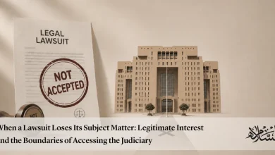 Legitimate Interest and the Boundaries of Accessing the Judiciary