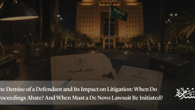 When Do Proceedings Abate And When Must a De Novo Lawsuit Be Initiated