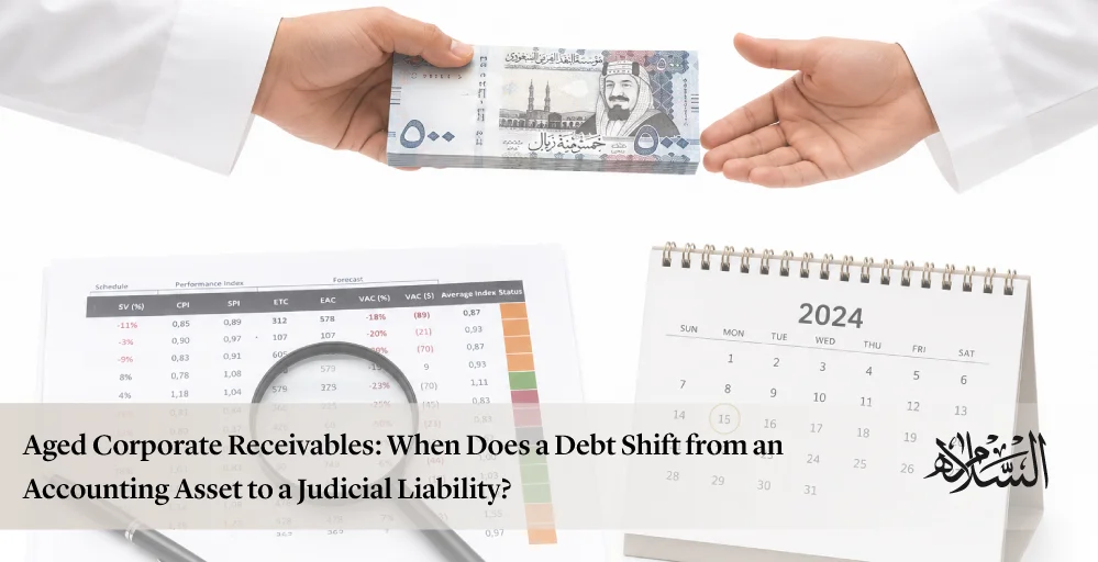 When Does a Debt Shift from an Accounting Asset to a Judicial Liability
