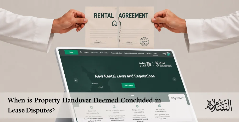 When is Property Handover Deemed Concluded in Lease Disputes