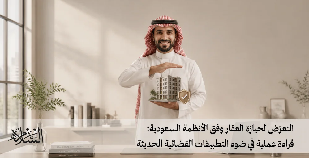 التعرّض لحيازة العقار وفق الأنظمة السعودية