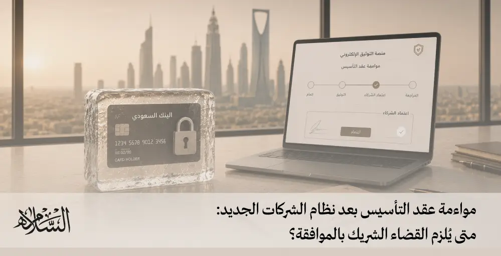 مواءمة عقد التأسيس بعد نظام الشركات الجديد
