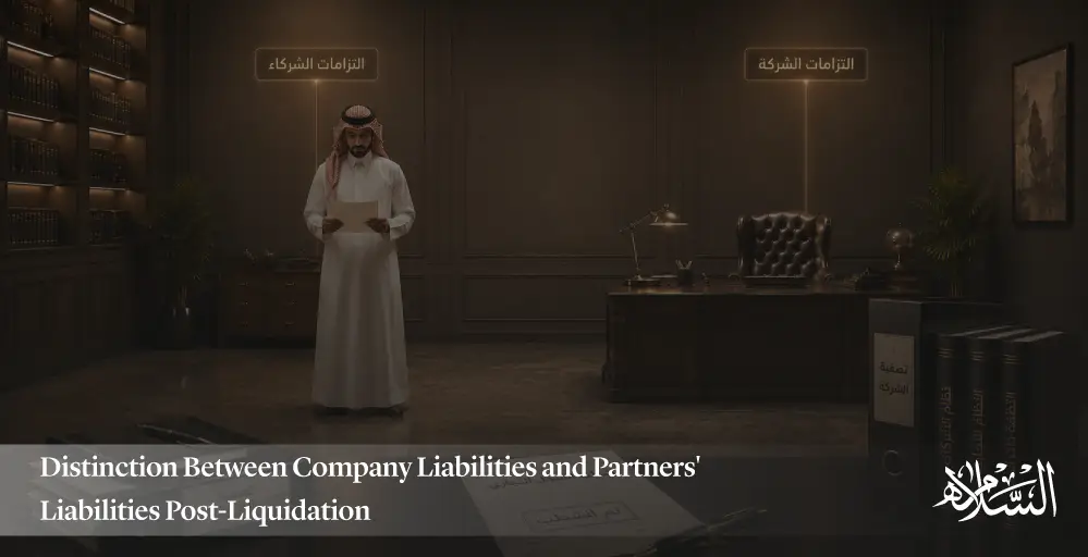 Distinction Between Company Liabilities and Partners' Liabilities Post-Liquidation