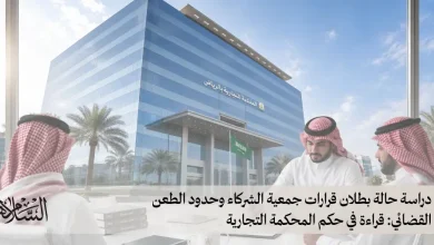 دراسة حالة بطلان قرارات جمعية الشركاء وحدود الطعن القضائي