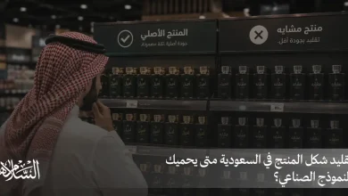 تقليد شكل المنتج في السعودية متى يحميك النموذج الصناعي؟