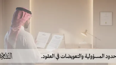 حدود المسؤولية والتعويضات في العقود