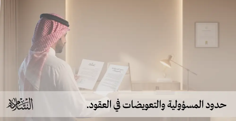 حدود المسؤولية والتعويضات في العقود